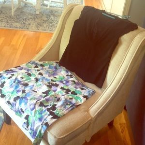 Cato shirt and floral skirt bundle